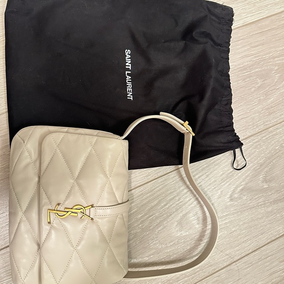 YSL/Saint Laurent LE 57 HOBO BAG IN QUILTED LAMBSKIN - Picture 11 of 11